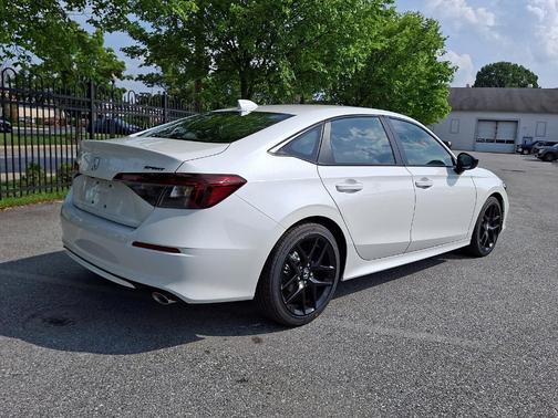 Platinum White Pearl 2026 Honda Civic Sport