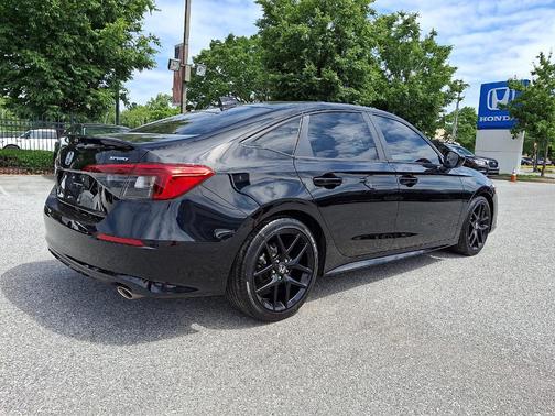 Crystal Black Pearl 2024 Honda Civic Sport