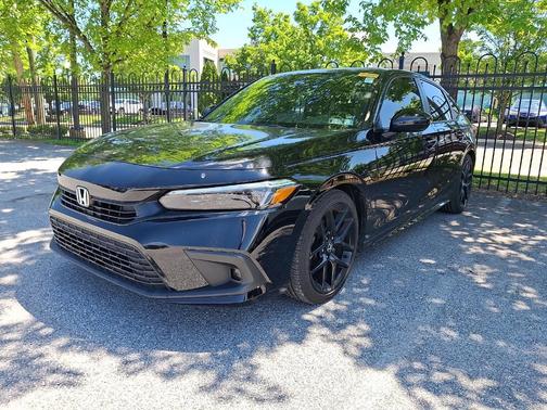 Crystal Black Pearl 2024 Honda Civic Sport