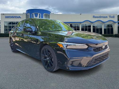 Crystal Black Pearl 2024 Honda Civic Sport