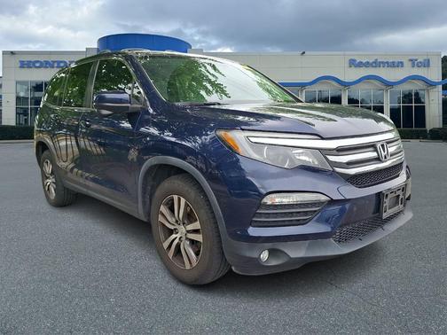 Obsidian Blue Pearl 2017 Honda Pilot EX-L