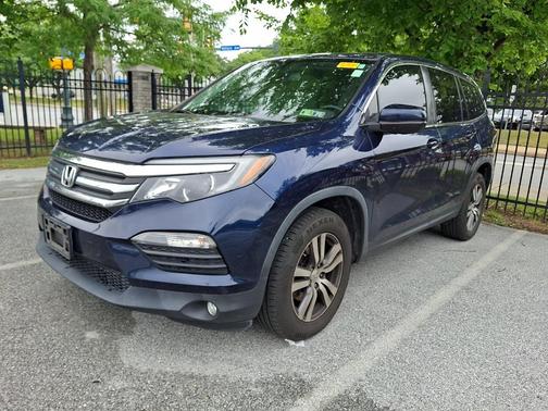Obsidian Blue Pearl 2017 Honda Pilot EX-L