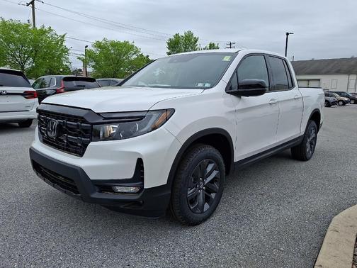 Platinum White Pearl 2026 Honda Ridgeline Sport