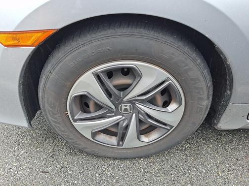 Lunar Silver Metallic 2019 Honda Civic LX
