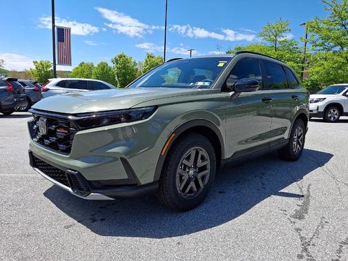 Ash Green 2026 Honda CR-V Hybrid TrailSport