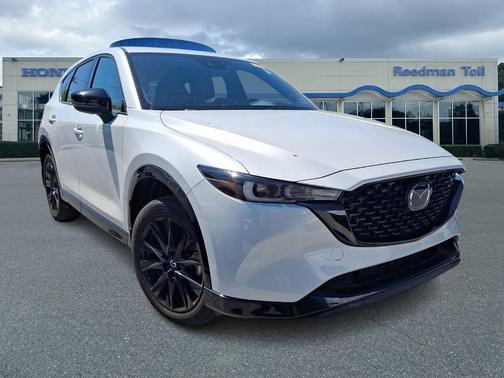 Rhodium White Metallic 2024 Mazda CX-5 2.5 Carbon Turbo
