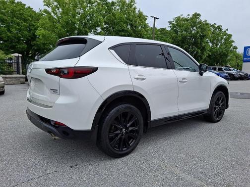Rhodium White Metallic 2024 Mazda CX-5 2.5 Carbon Turbo