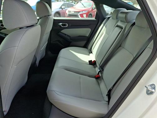 Platinum White Pearl 2026 Honda Civic Hybrid Sport