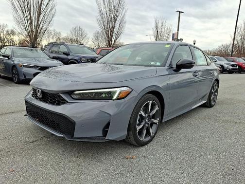 Urban Gray Pearl 2026 Honda Civic Hybrid Sport Touring