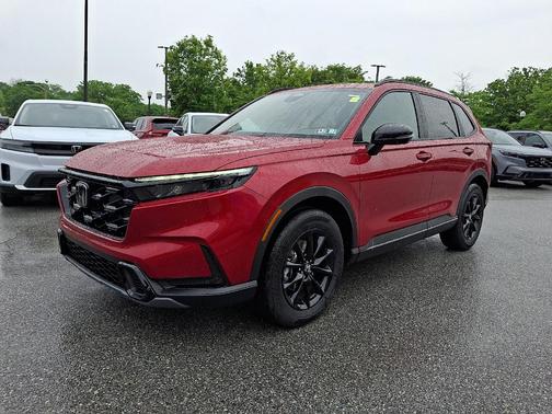 Radiant Red 2026 Honda CR-V Hybrid Sport-L