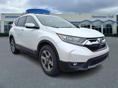 Platinum White Pearl 2019 Honda CR-V EX-L