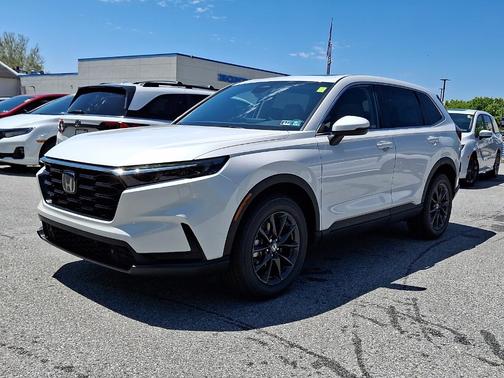 Platinum White Pearl 2026 Honda CR-V EX-L
