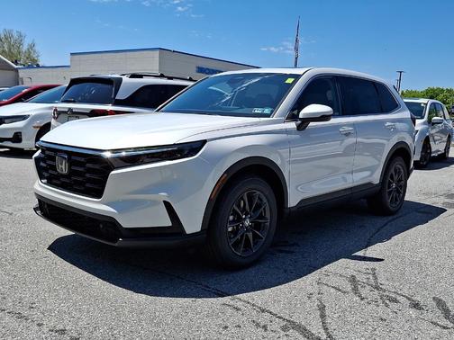 Platinum White Pearl 2026 Honda CR-V EX-L