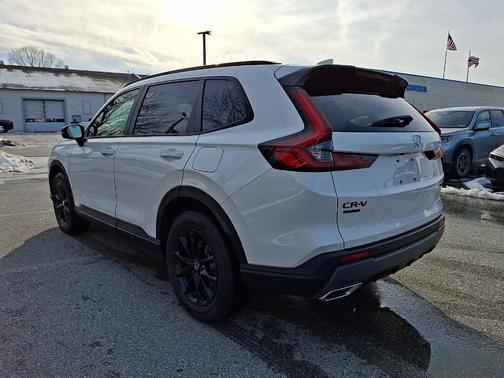 Platinum White Pearl 2026 Honda CR-V Hybrid Sport-L