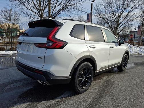 Platinum White Pearl 2026 Honda CR-V Hybrid Sport-L
