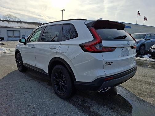 Platinum White Pearl 2026 Honda CR-V Hybrid Sport-L