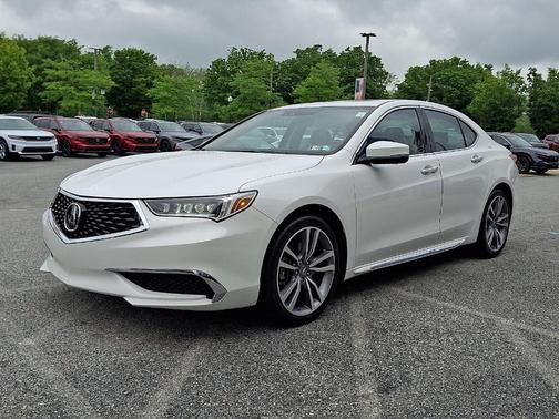 Platinum White Pearl 2020 Acura TLX V6 w/Technology Package