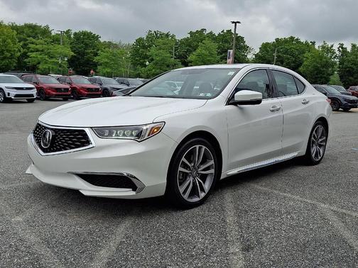 Platinum White Pearl 2020 Acura TLX V6 w/Technology Package