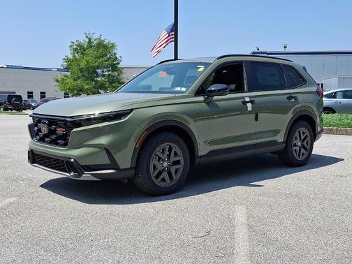 Ash Green 2026 Honda CR-V Hybrid TrailSport