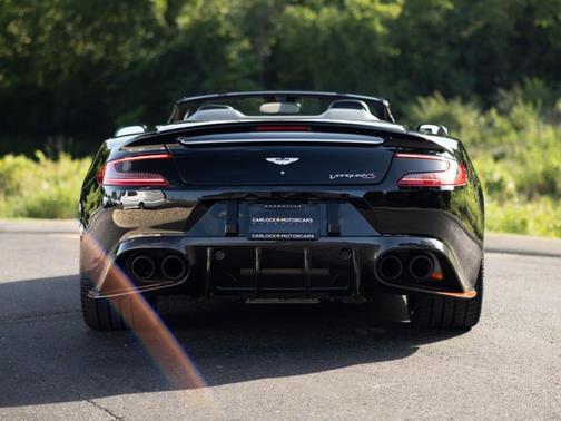 Jet Black 2018 Aston Martin Vanquish Volante S