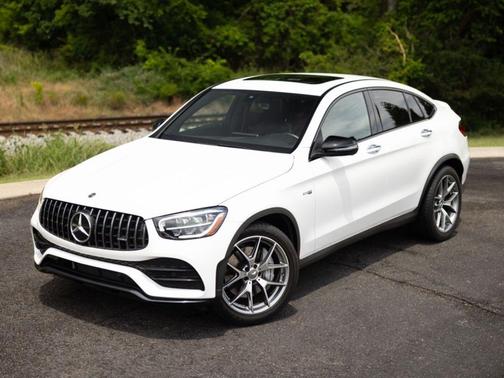 Polar White 2020 Mercedes-Benz AMG GLC 43 4MATIC Coupe