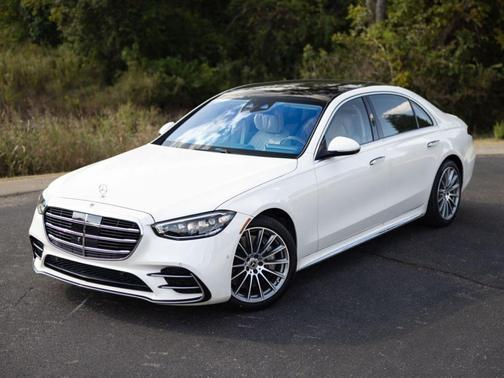 Diamond White 2023 Mercedes-Benz S-Class S 580 4MATIC
