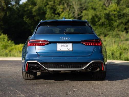 Ascari Blue Metallic 2025 Audi RS 6 Avant 4.0T