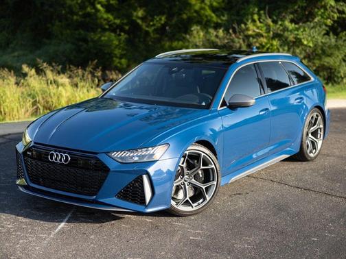 Ascari Blue Metallic 2025 Audi RS 6 Avant 4.0T