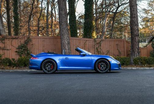 Blue 2016 Porsche 911 GTS