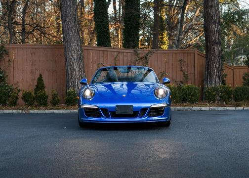 Blue 2016 Porsche 911 GTS