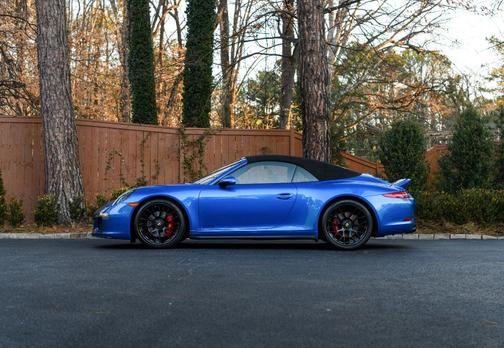Blue 2016 Porsche 911 GTS