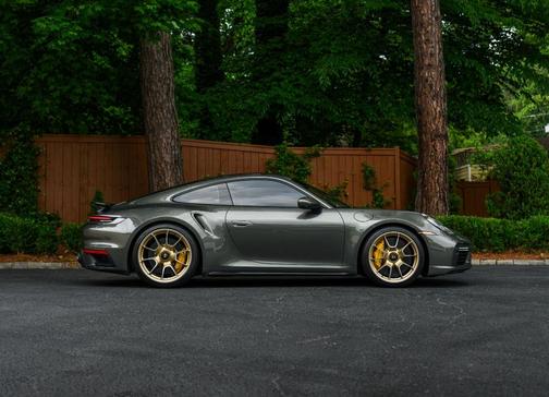 Green 2021 Porsche 911 Turbo S