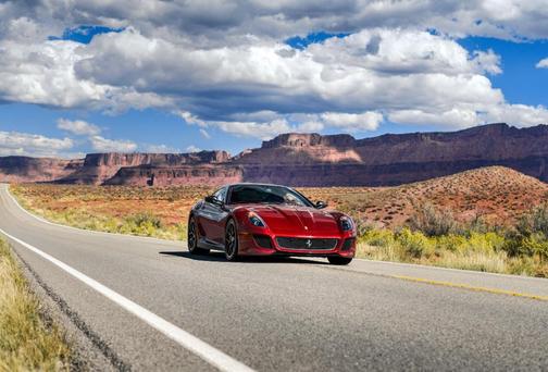 Red 2011 Ferrari 599 GTO Base