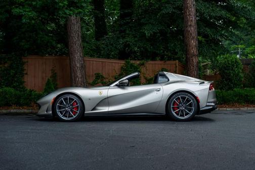 Silver 2022 Ferrari 812 GTS Base