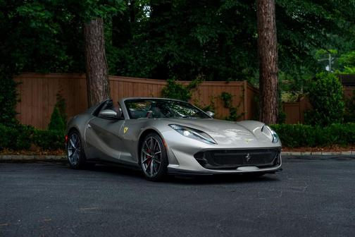 Silver 2022 Ferrari 812 GTS Base