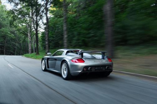 Silver 2005 Porsche Carrera GT