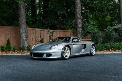 Silver 2005 Porsche Carrera GT