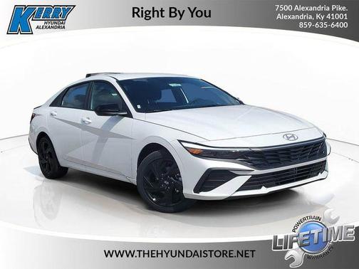 White 2026 Hyundai ELANTRA HEV SEL