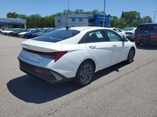 Serenity White Pearl 2026 Hyundai ELANTRA HEV Blue