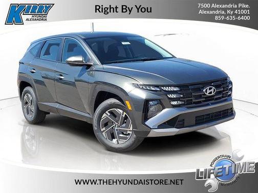 Amazon Gray 2026 Hyundai TUCSON Hybrid Blue SE