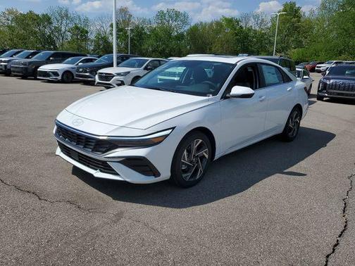 Serenity White Pearl 2026 Hyundai ELANTRA HEV Limited