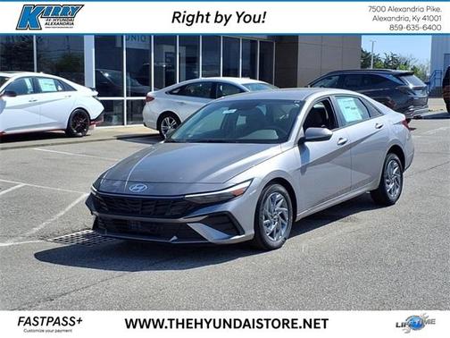 2025 Hyundai ELANTRA HEV Blue