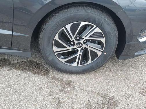 Portofino Gray 2026 Hyundai SONATA Hybrid Blue