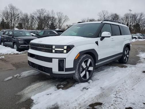 White 2026 Hyundai SANTA FE HEV Limited