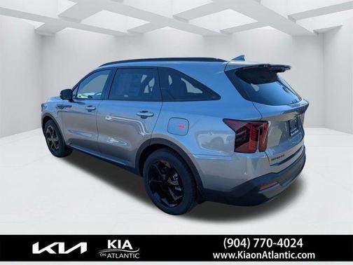 Steel Gray 2026 Kia Sorento Hybrid X-LINE SX PRESTIGE