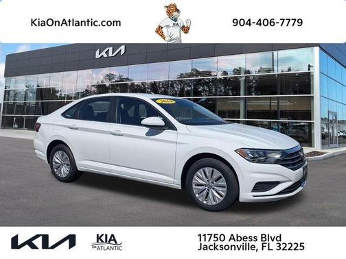 Pure White 2019 Volkswagen Jetta 1.4T S