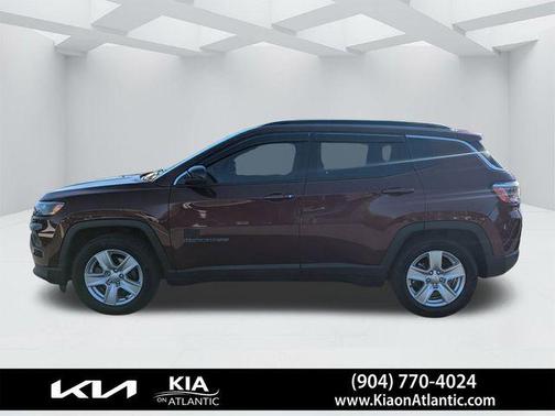 Velvet Red Pearlcoat 2022 Jeep Compass Latitude