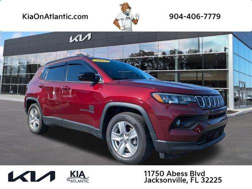 Velvet Red Pearlcoat 2022 Jeep Compass Latitude