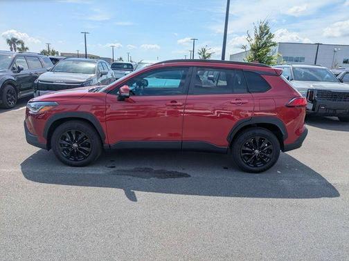 Barcelona Red Metallic 2022 Toyota Corolla Cross LE