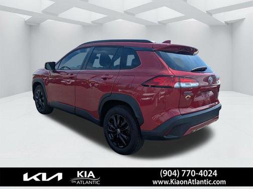 Barcelona Red Metallic 2022 Toyota Corolla Cross LE